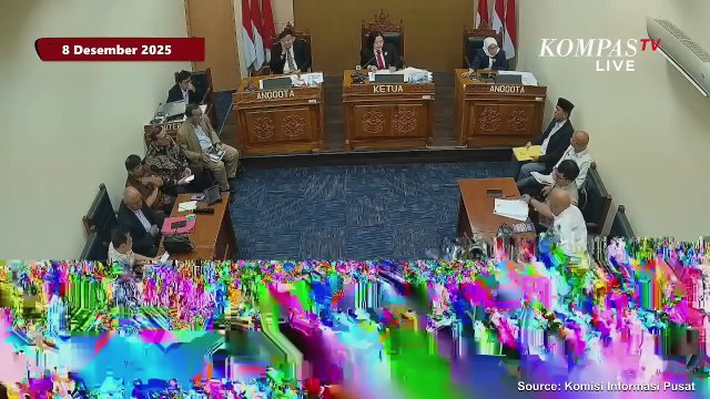 Sidang Leony vs KPU, Majelis KIP Cecar soal Uji Konsekuensi Terkait Sengketa Informasi Ijazah Jokowi