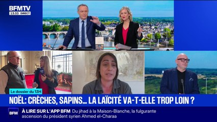 LE DOSSIER DU 13H - Crèches, sapins...La laïcité va-t-elle trop loin à Noël?