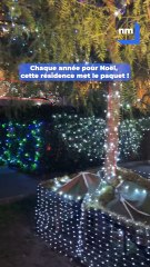 Avec ses illuminations, cette résidence cagnoise est devenue une superstar des fêtes de fin d'année !