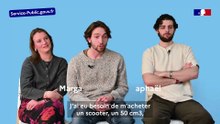 Épisode 1 : Antoine, 26 ans, change l’immatriculation de son scooter avec Service Public