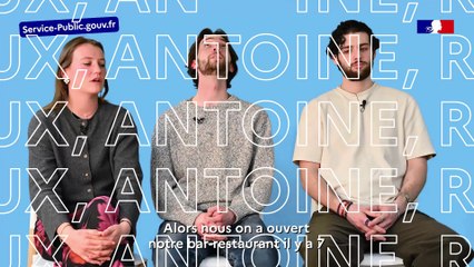 Épisode 2 : Margot, Antoine et Raphaël recrutent un salarié en s'aidant avec Service Public