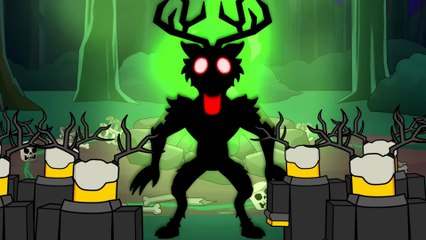 The DEER MONSTER DIES... (Cartoon Animation)