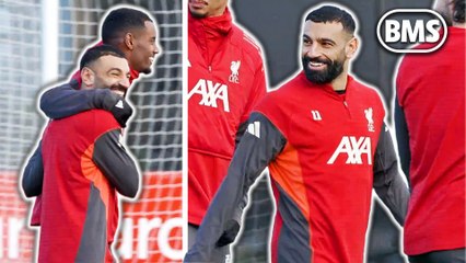 MO SALAH TRAINS! 💪 Liverpool train ahead of Inter Milan Champions League clash