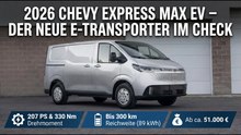 2026 Express Max EV im Detail – E-Transporter für die letzte Meile