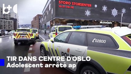 Clients paniqués fuient après des tirs dans un centre commercial d'Oslo, Norvège