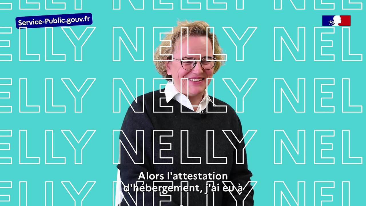 Épisode 2 : Nelly réalise une attestation d'hébergement grâce à Service Public