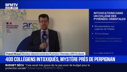 Intoxications dans un collège: "L'origine virale est une possibilité", indique le directeur de l'ARS des Pyrénées-Orientales