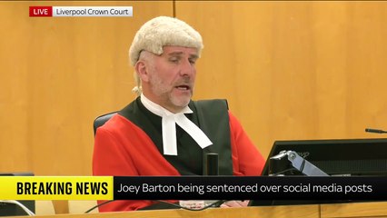 Joey Barton avoids jail over social media posts about female football pundits Eni Aluko and Lucy Ward