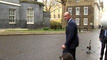 German Chancellor Friedrich Merz arrives at Downing St