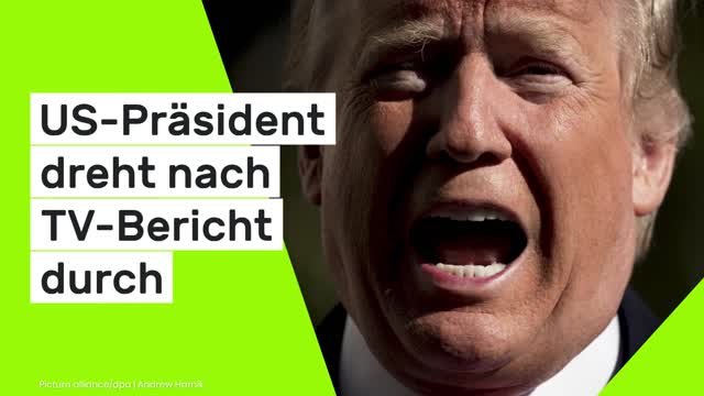 Donald Trump: Trump-hassender Verlierer - US-Präsident dreht nach TV-Bericht durch