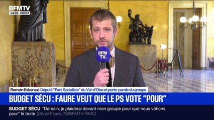Budget de la Sécu: "Nous avons accepté de nous mettre à la table des négociations", indique Romain Eskenazi (PS)