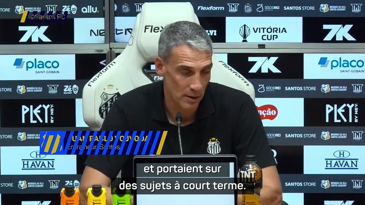 Vojvoda : "Santos, c'est Neymar, c'est Pelé, c'est Robinho"