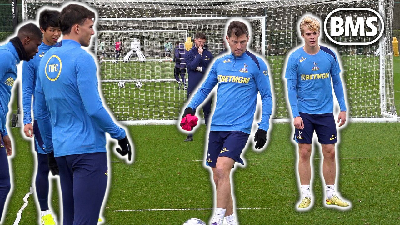 KOLO MUANI SHARP IN TRAINING! 🔥 | Tottenham train ahead of Sparta Prague Champions League clash