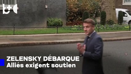 Zelensky débarque à Londres / avec les alliés européens après les critiques de Trump