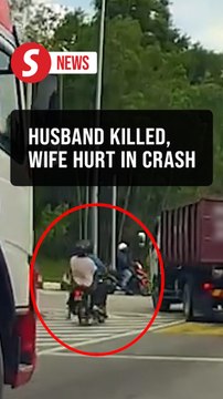 Motorcyclist killed, wife injured in crash with lorry on Jalan Ipoh–Lumut