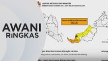 AWANI Ringkas: Hujan tahap buruk diramal landa Sarawak sehingga esok