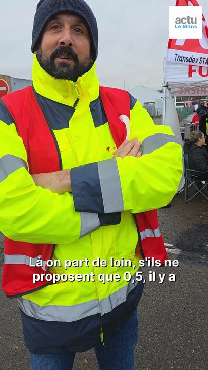 Grève des transports scolaires en Sarthe