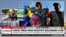 Flávio Bolsonaro diz condição para desistir da corrida presidencial