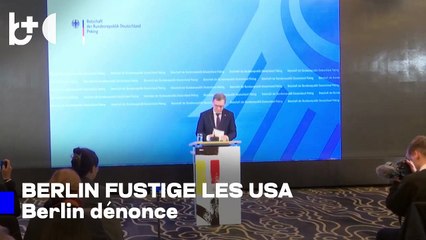 L'Allemagne critique la stratégie US pour ses «tons critiques contre l'UE»