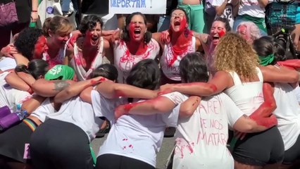 Thousands march in Brazil to raise attention to femicides