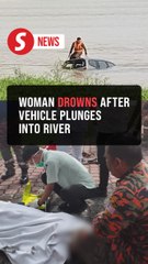 Woman drowns after MPV plunges into Sungai Muar