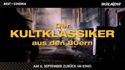 Highlander - Es kann nur einen geben Trailer DF