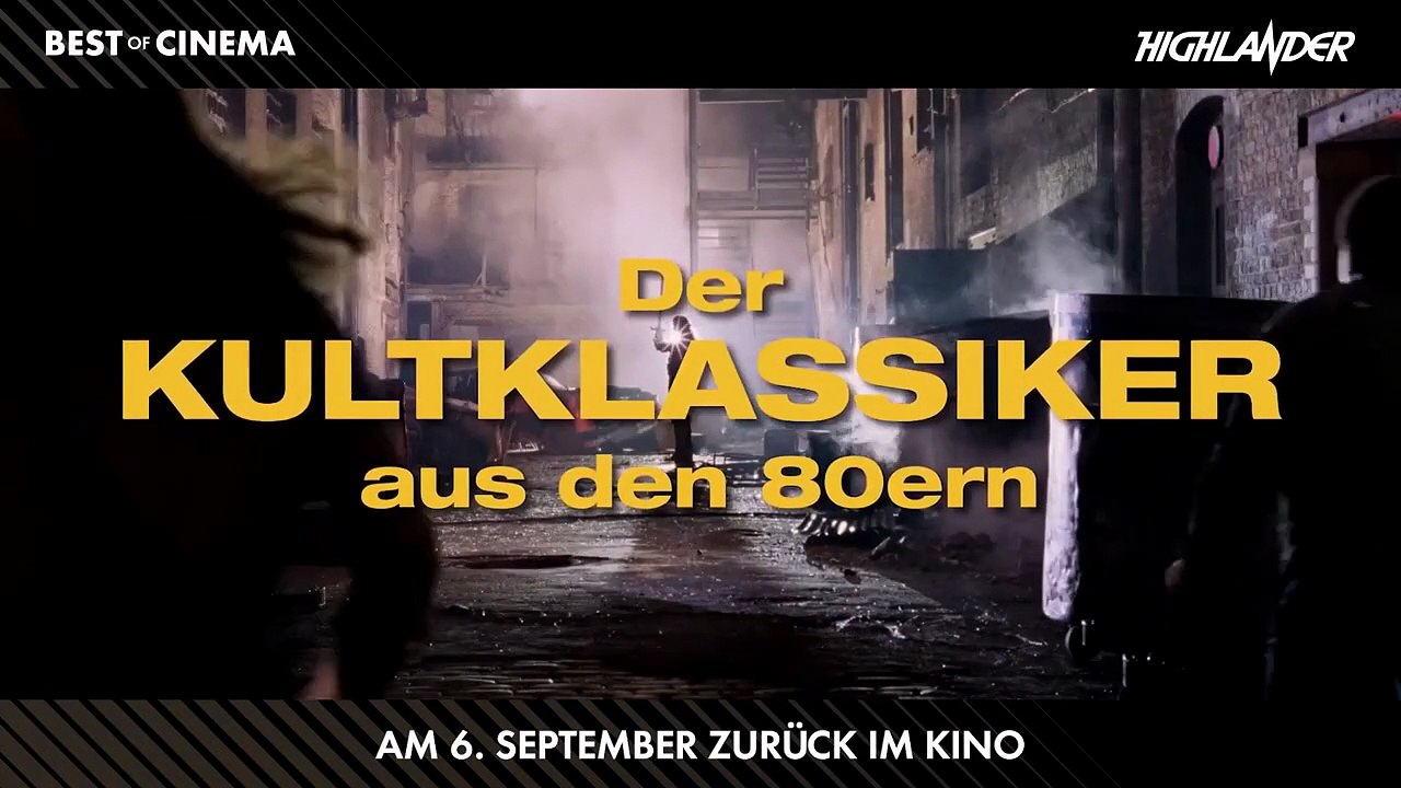 Highlander - Es kann nur einen geben Trailer DF