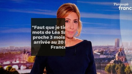 "Faut que je tienne" : Ces mots de Léa Salamé à un proche 3 mois après son arrivée au 20 heures de France 2