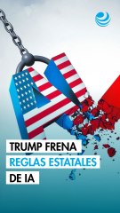 Trump anuncia decreto para prohibir a los estados regular la inteligencia artificial