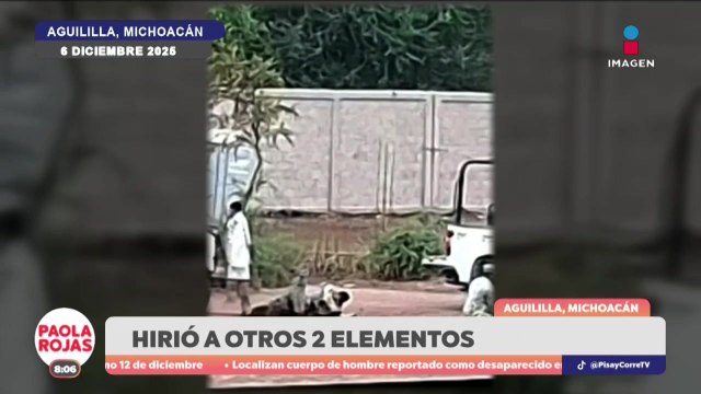 Dos agentes muertos por fuego amigo en Michoacán | DPC con Paola Rojas
