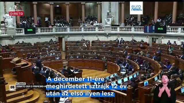 12 év után először lesz általános sztrájk Portugáliában
