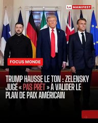 Le Manifest -;🚨🇺🇸🇺🇦 Trump affirme que Zelensky « n’est pas prêt » à valider le plan de paix US. Après 3 jours de talks sans avancée, Kyiv juge le texte trop favorable à Moscou ⚠️. L’Europe reste prudente face aux risques géopolitiques 🌍.