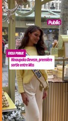 Exclu Public : Hinaupoko Deveze, première sortie entre Miss, Mareva Galanter, la femme d’Arthur, aux anges