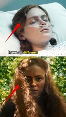 Why is Max's hairstyle different from the one in the other world?#celebrity #strangerthings