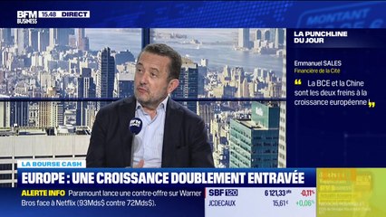 La bourse cash : "La BCE et la Chine sont les deux freins à la croissance européenne" - 08/12