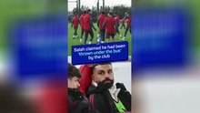 Salah trains despite uncertain Liverpool future