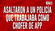 Asaltaron a un policía que trabajaba como chofer de app: mató a un delincuente