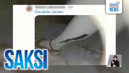 Pasahero ng jeepney, tinamaan ng ligaw na bala ng airsoft gun | Saksi
