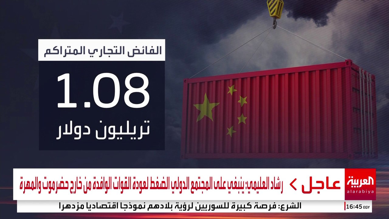 الفائض التجاري للصين يكسر حاجز التريليون دولار خلال 11 شهرا لأول مرة في التاريخ