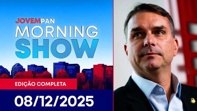 FLÁVIO BOLSONARO QUER ANISTIA / INFARTO DE OPOSITOR DE MADURO | MORNING SHOW - 08/12/25