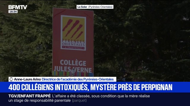 Collégiens intoxiqués: On va s'adapter à l'accueil des enfants le matin , explique Anne-Laure Arino, directrice de l'académie des Pyrénées-Orientales