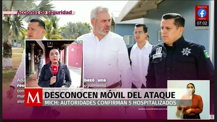 Michoacán: desconocen móvil de ataque explosivo; cinco personas hospitalizadas