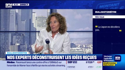 Bullshitomètre : "Le Japon ne décollera pas" - FAUX répond Céline Piquemal-Prade - 08/12