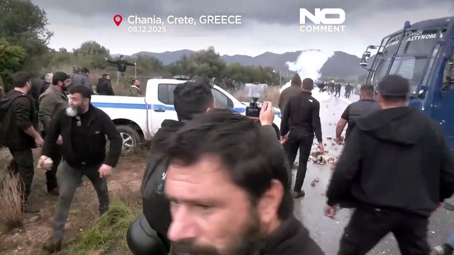 Clashes erupt between farmers and police in Greece amid protests over EU subsidy delays