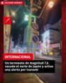 Un terremoto de magnitud 7,6 sacude el norte de Japón y activa una alerta por tsunami