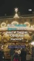 Which folkloric figures can you meet on German Christmas markets?