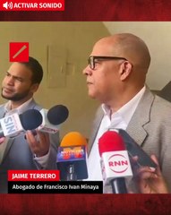 Operación Cobra: Plazo para medida de coerción de Francisco Iván Mina vence hoy a las 10 PM.