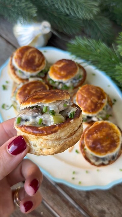 Jour 8 du calendrier de l’avent des recettes - Bouchées à la reine 👸🏻