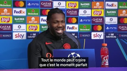 Inter - Thuram : "Les champions veulent faire leurs preuves lorsqu'ils sont remis en question"