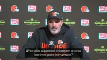 Stefanski takes blame for Browns' loss after pulling Sanders